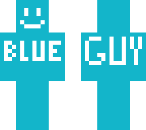 blue guy