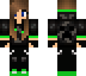 green gamer girl