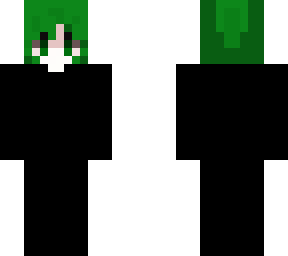 green hair