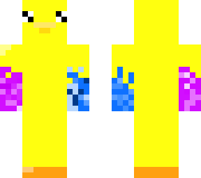 just a duck skin with cute eyes and no headset