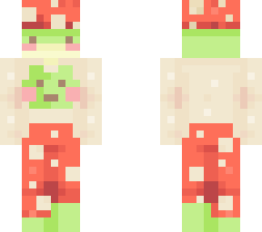 mushroom frog with pants