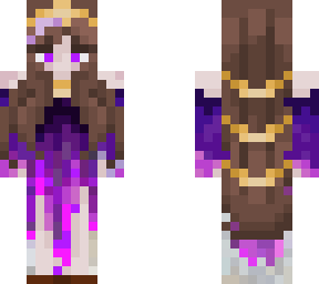 neon purple princess