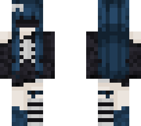 skellington girl (fixed again d:)
