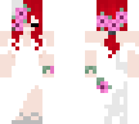 white dress
