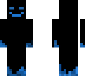 blue fire guy