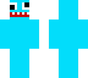 blue man