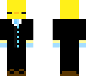 ducky in a suit