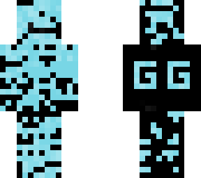 glitched diamond skin