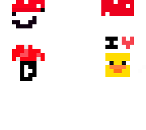 mushroom with a duck