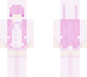 pink chibi snow bunny