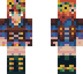 borrowed flower skin