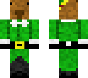 capybara elf suit