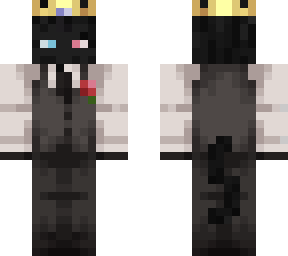 enderman cat breed in suit