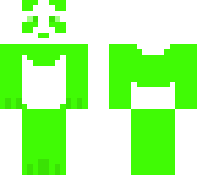 green panda