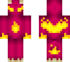 my first skin: a dragon :d