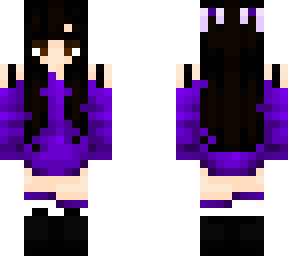 purple bow