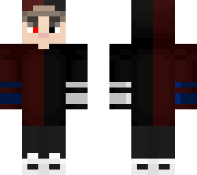 red x black hooded guy