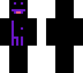 the purple chill dude