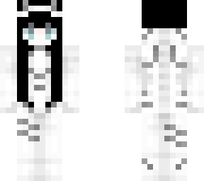 zero two white and black