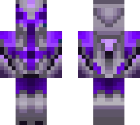 black purple knight