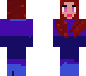 blue girl
