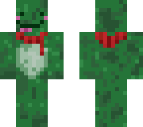 cute christmas frog