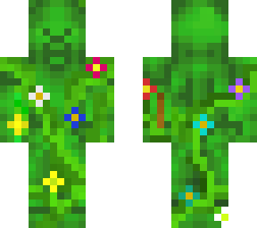flower (fixed) (green steve) (17th steve)