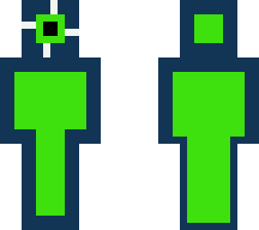 green guy that looks stupit