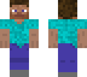 inverted steve with layers