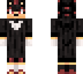 shadow the hedgehog | Minecraft Skins