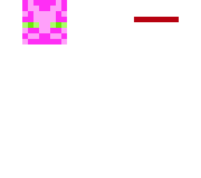pink enderman mask