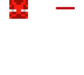 red enderman mask