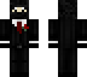 skimask with suit