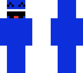 blue laughing guy