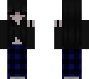 blue plaid!