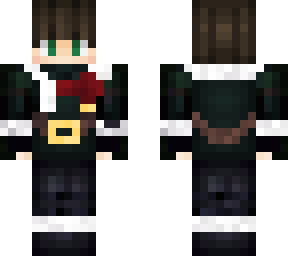 dark green boy