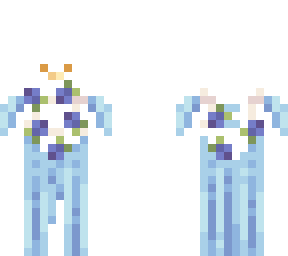 lady blue daisy - base