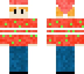 me! (christmas edition! sweater and hat)