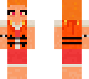 orange haired lifeguard