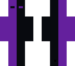 purple black split