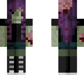zombie. girl i'm following the original creator
