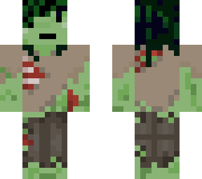 zombie girl skin