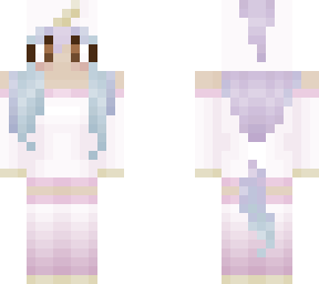 cute unicorn girl pastel skin kawaii