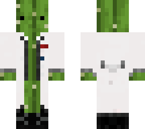 goofy cactus scientist