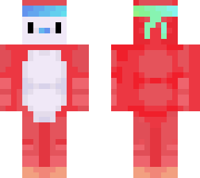 red penguin