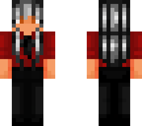 red suit