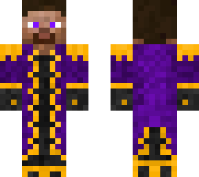 royal steve (purple eyes)
