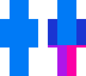 blue man