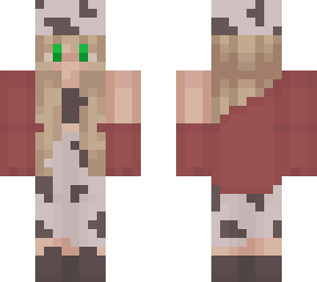 fixed cow print pants