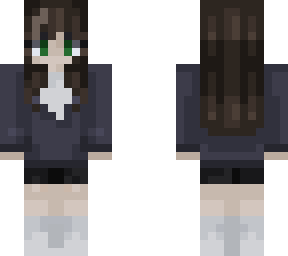 girl grew hair